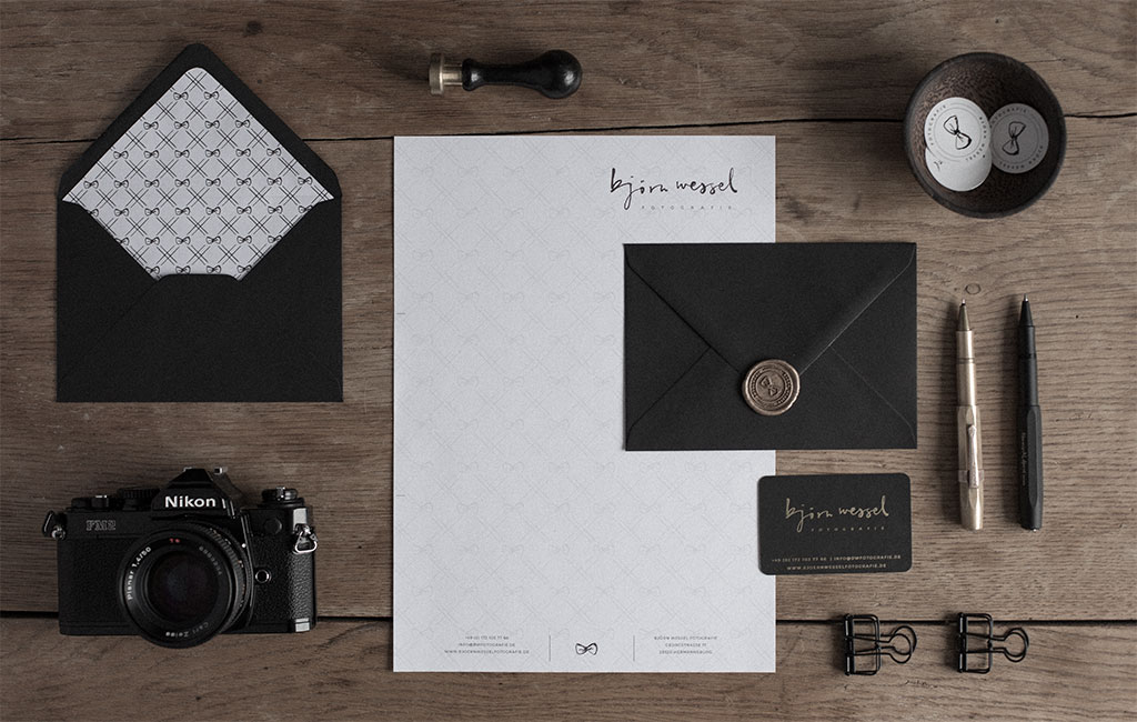 Logodesign and branding for Photographer Björn Wessel