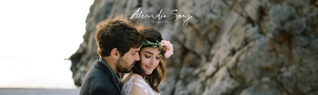 Logodesign and branding for german wedding photographer Alexandra sinz_by Nicnillas Ink